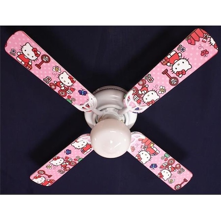 Ceiling Fan Designers Ceiling Fan Designers 42FAN-KIDS-HKSDK Hello Kitty Sweet Dreams Ceiling Fan 42 in. 42FAN-KIDS-HKSDK